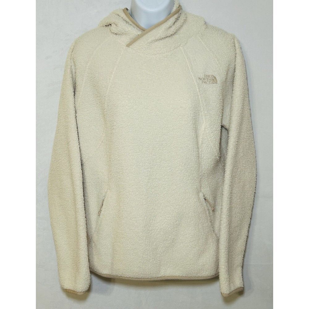 The North Face Cream Sherpa Hoodie